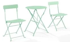 Crosley Furniture® Karlee 3-Piece Mint Indoor/Outdoor Metal Bistro Set