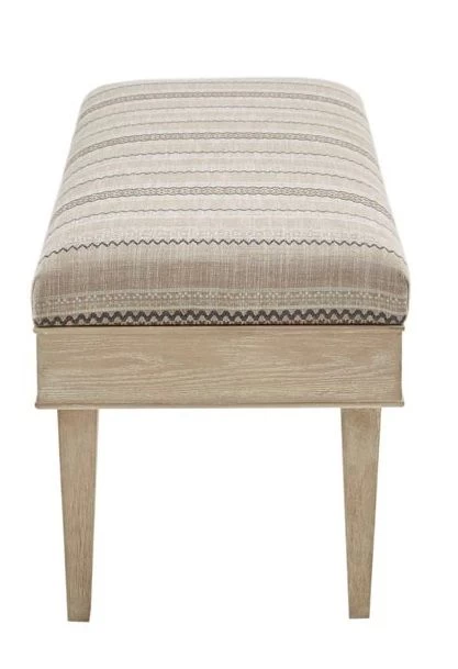 Olliix By Martha Stewart Harstrom Beige Multi Storage Bench - Image 4