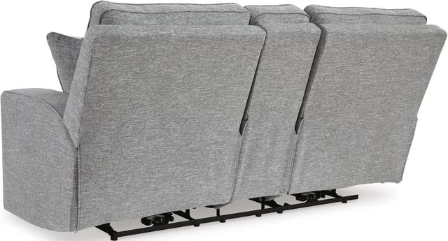 Signature Design By Ashley® Biscoe Pewter Power Reclining Loveseat - Image 4