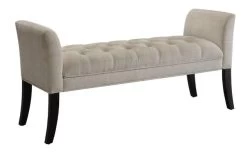 Coast2Coast Home™ Espresso/Gray Accent Bench