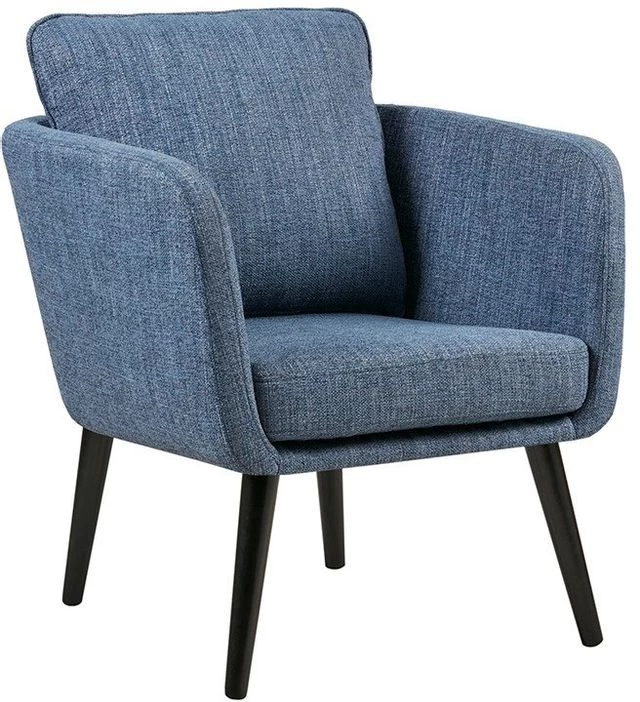 Olliix By INK+IVY Jake Blue Accent Chair - Image 2