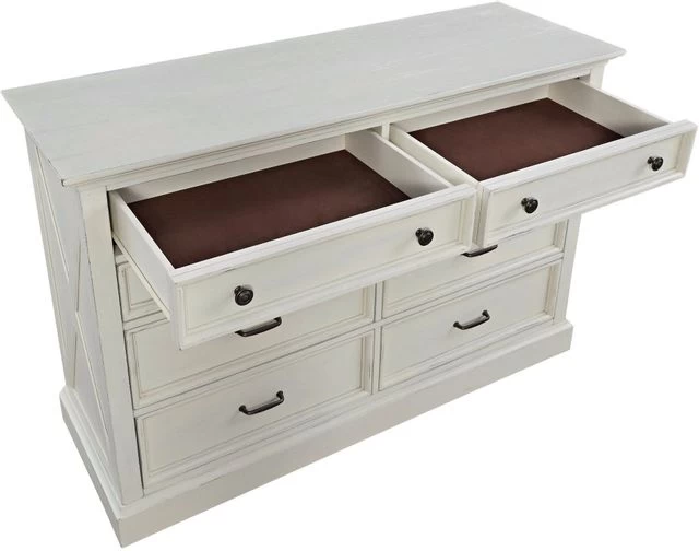 Homestyles® Seaside Lodge Off-White Dresser - Image 2