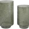 Signature Design By Ashley® Clarkton 2-Piece Green Candle Holder Set