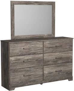 Signature Design By Ashley® Ralinksi Gray Dresser And Mirror