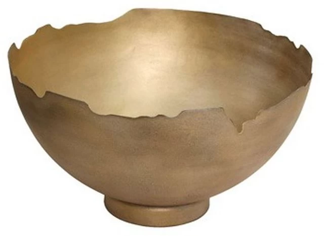 Signature Design By Ashley® Maura Antique Gold Bowl