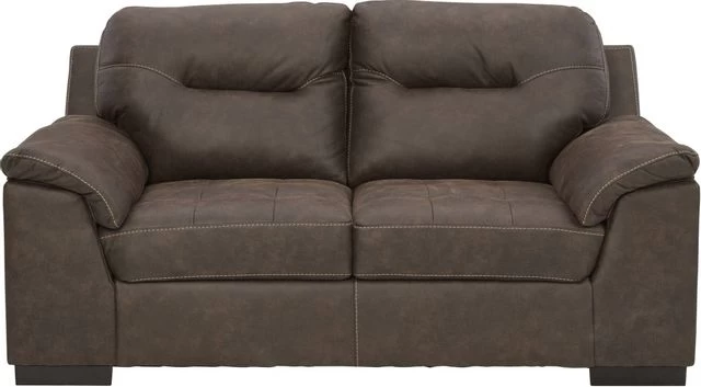 Signature Design By Ashley® Maderla Walnut Loveseat - Image 2