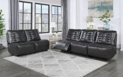 Global Furniture 5pc Modular Sofa And Loveseat Set