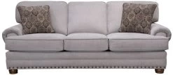 IAmerica Chenille Nailhead Trim Sleeper Sofa