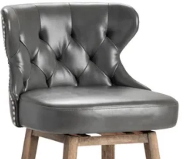 Crestview Collection Braddock Brown/Gray Bar Stool - Image 2