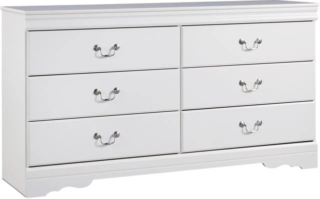 Signature Design By Ashley® Anarasia White Dresser And Mirror - Image 2