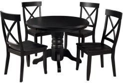 Homestyles® Blair 5-Piece Black Dining Set
