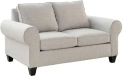 Elements International Sincere Biscotti Loveseat