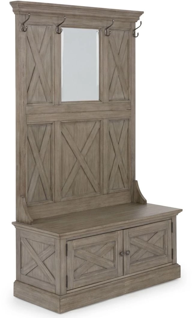 Homestyles® Mountain Lodge Gray Hall Tree - Image 2
