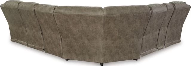 Signature Design By Ashley® Ravenel 4-Piece Fossil Power Reclining Sectional With Console - Image 2