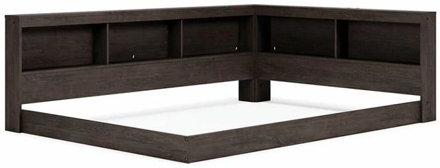 Signature Design By Ashley® Piperton Brown Full Bookcase Storage Bed - Image 3