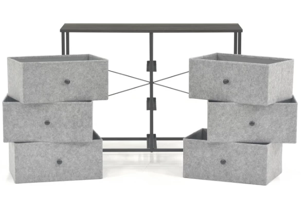 Sauder® North Avenue® Smoked Oak™ Storage Organizer - Image 3