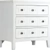 Magnussen Home® Heron Cove Chalk White Drawer Nightstand