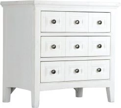 Magnussen Home® Heron Cove Chalk White Drawer Nightstand