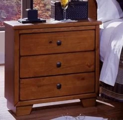 Progressive® Furniture Diego Cinnamon Pine Nightstand