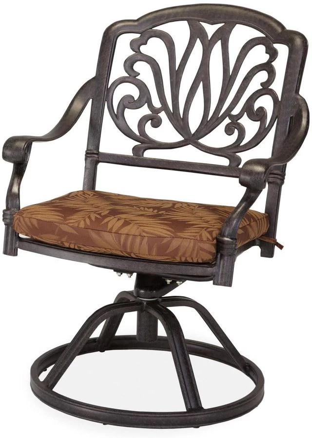 Homestyles® Capri Gray Swivel Rocking Chair - Image 2