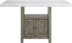 Steve Silver Co. Grayson Driftwood Counter Height Table