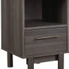 Signature Design By Ashley® Brymont Dark Gray 20" Nightstand