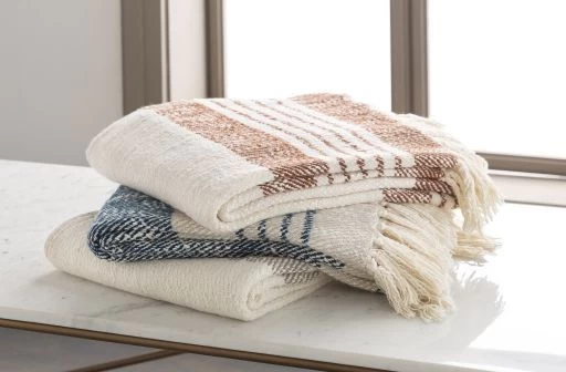 Surya Chamonix Burnt Orange 50"x60" Throw Blanket - Image 4