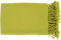 Surya Turner Lime 50"x60" Throw Blanket