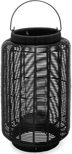 Signature Design By Ashley® Evonne Black 17" Lantern