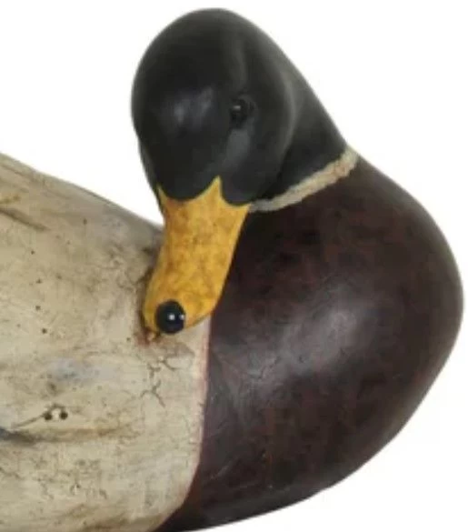 Crestview Collection Mallard Blue/Dark Brown/Yellow Statues - Image 2