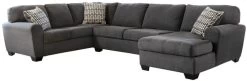 Benchcraft® Ambee 3-Piece Slate Right-Arm Facing Sectional With Corner Chaise