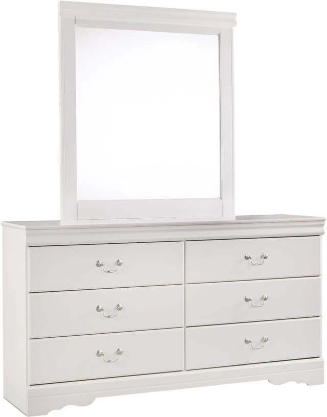 Signature Design By Ashley® Anarasia White Dresser And Mirror