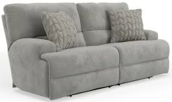 IAmerica Romeo Stone Layflat Power Reclining Sofa With Zero Gravity