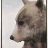 Crestview Collection Smokey Light Gray/Rustic Brown Wall Art