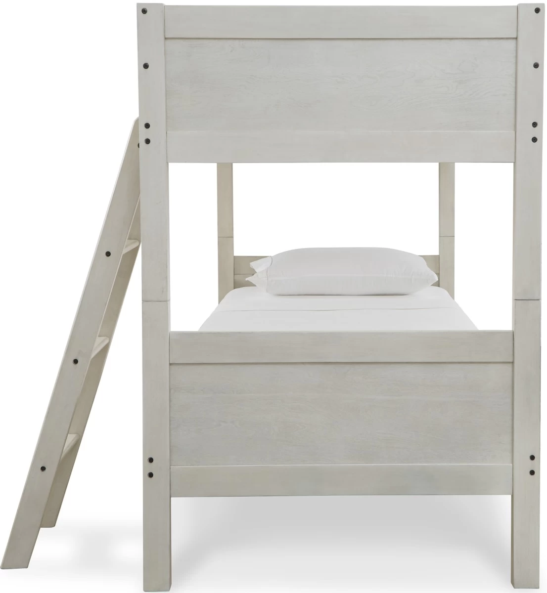Signature Design By Ashley® Robbinsdale Antique White Twin/Twin Bunk Bed With Ladder - Image 5