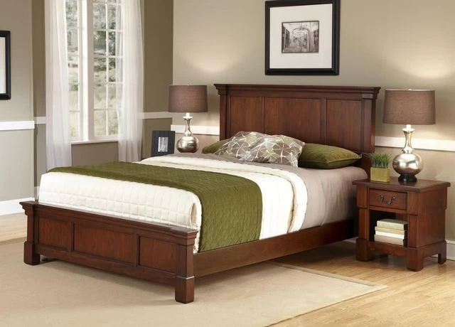 Homestyles® Aspen 2-Piece Brown Queen Bedroom Set