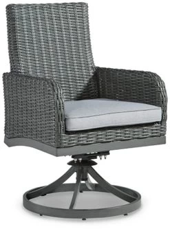 Signature Design By Ashley® Elite Park Gray Swivel Chair With Cushion