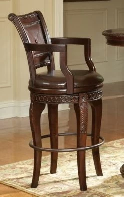 Steve Silver Co. Antoinette Swivel Bar Chair