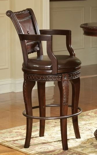 Steve Silver Co. Antoinette Swivel Bar Chair