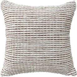 Signature Design By Ashley® Nashlin 4-Piece White/Rust Throw Pillow Set