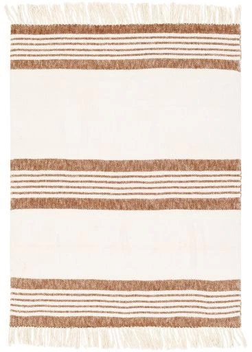 Surya Chamonix Burnt Orange 50"x60" Throw Blanket - Image 2