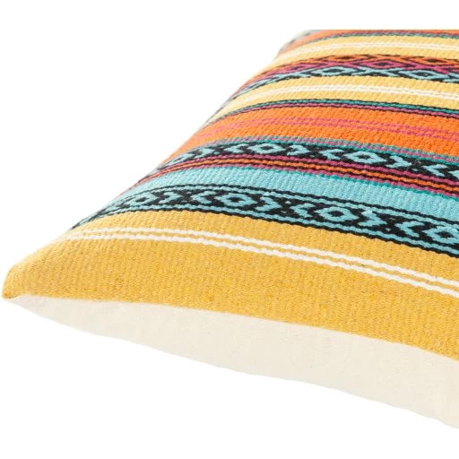 Surya Toluca Bright Yellow 22"x22" Toss Pillow Shell Only - Image 2