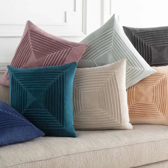 Surya Akira Charcoal 20"x20" Pillow Shell - Image 2