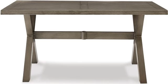 Signature Design By Ashley® Beach Front Beige Outdoor Dining Table - Image 2