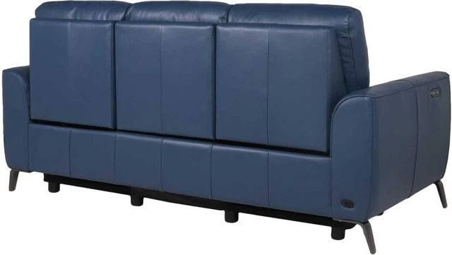 Steve Silver Co. Sansa Ocean Blue Dual-Power Reclining Sofa - Image 3