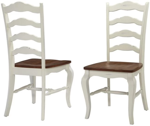 Homestyles® French Countryside 2-Piece Off-White Dining Chairs