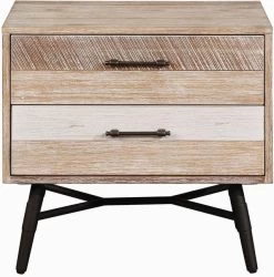 Coaster® Marlow Rough Sawn Multi Nightstand
