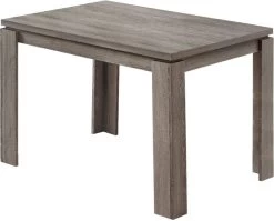 Monarch Specialties Dining Table, 48" Rectangular, Small, Kitchen, Dining Room, Laminate, Brown, Contemporary, Modern