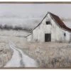 Crestview Collection Country Road Hand Finished Wall Art