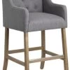 Crestview Collection Barrington Gray Counter Stool